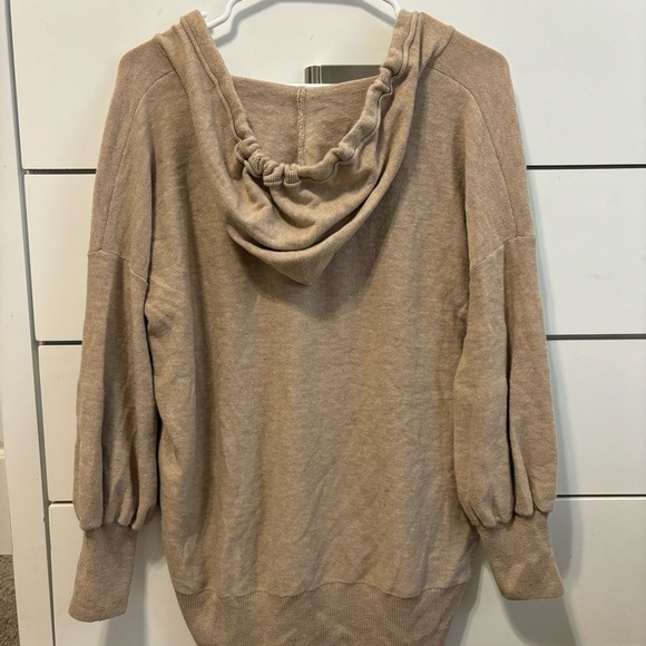 Free People Snuggle Season Pullover/Oatmeal - Picture 3 of 8